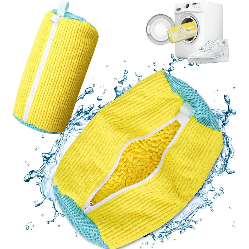 Shoe washing machine bag and a dryer mesh bag